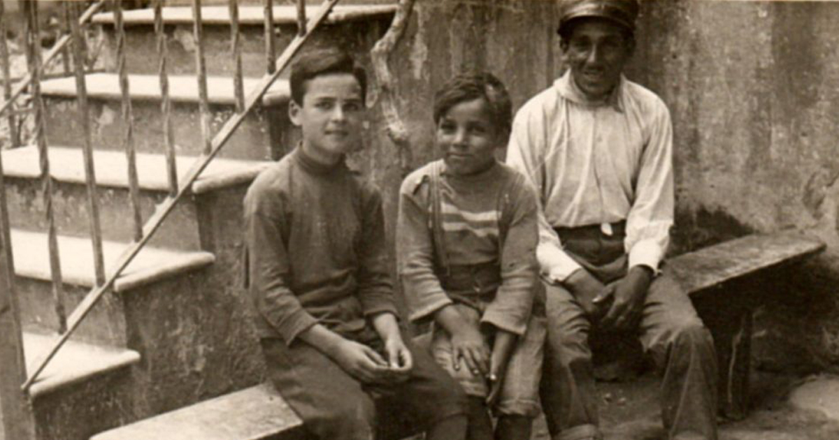 I ragazzi Amilcare Mascagna e Renato Barzotti con lo spazzino Giovanni Pucci testimoni dell'agguato sul Lungotevere