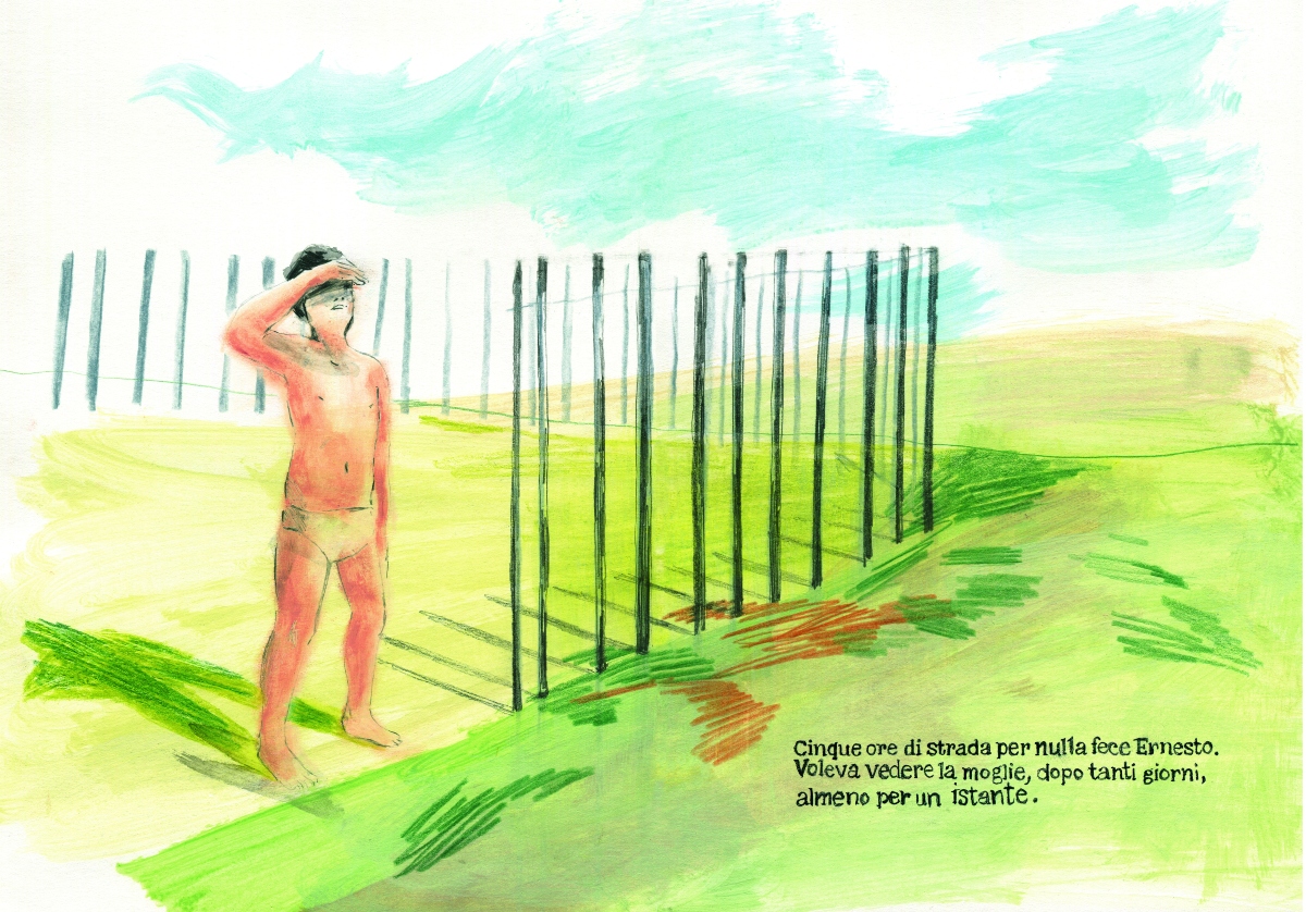 "I sepolti vivi" di Gianni Rodari (Edizioni EL), illustrazione di Silvia Rocchi