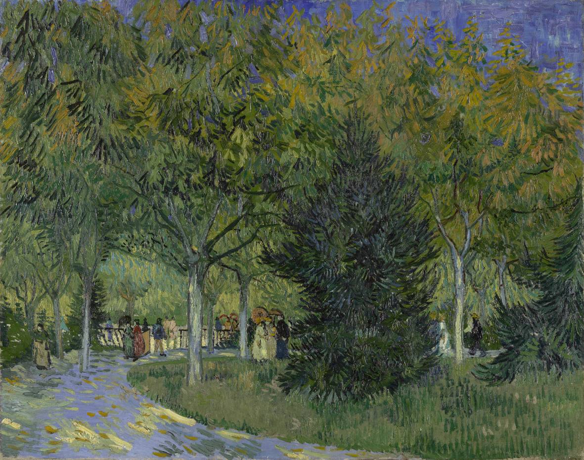 Vincent van Gogh, Sentiero nel parco, 1888