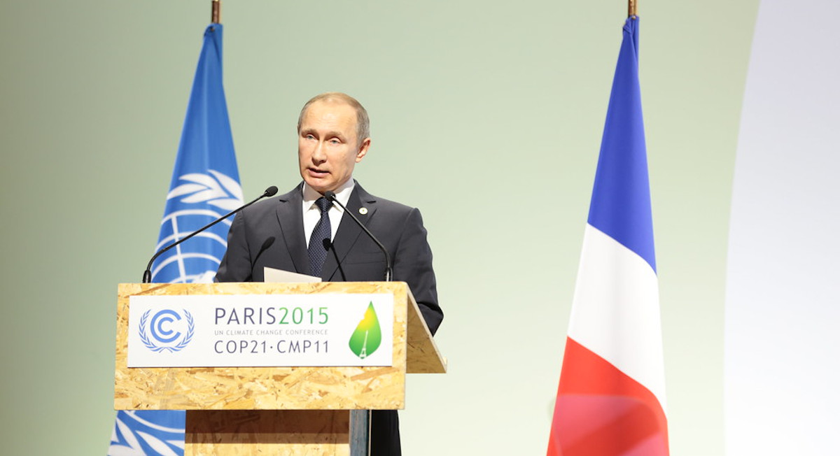 Putin Cop sul clima Parigi 2015