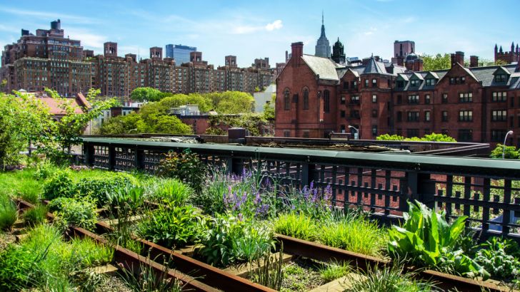 Foto High Line di New York