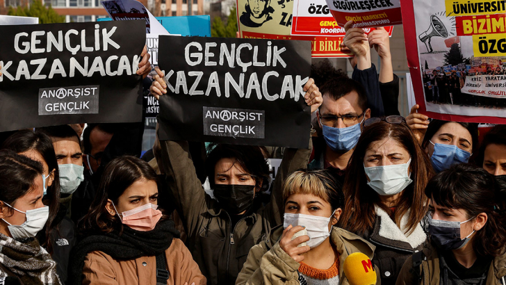 La protesta degli studenti dell'università di Boğaziçi