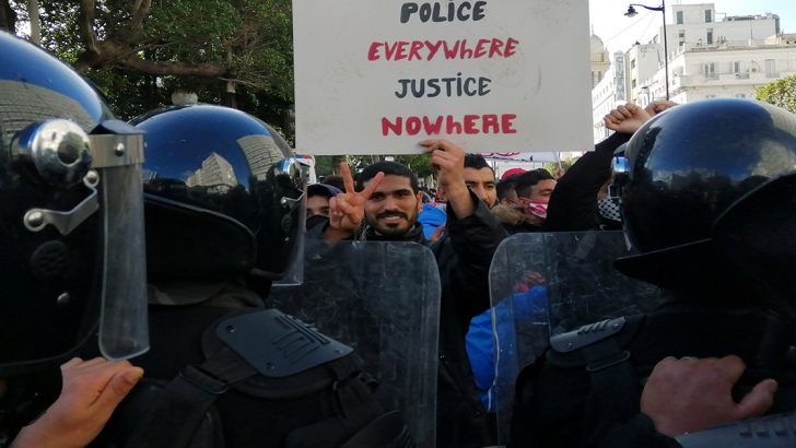 Tunisia proteste in piazza