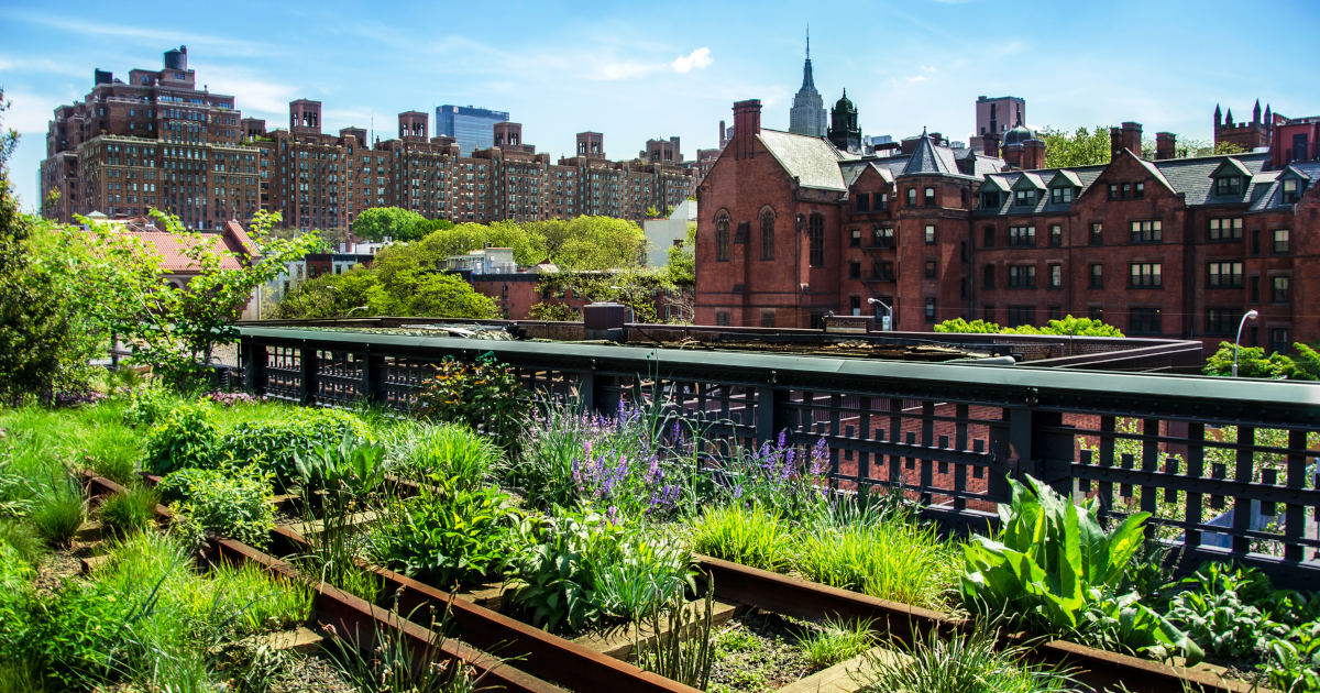 Foto High Line di New York