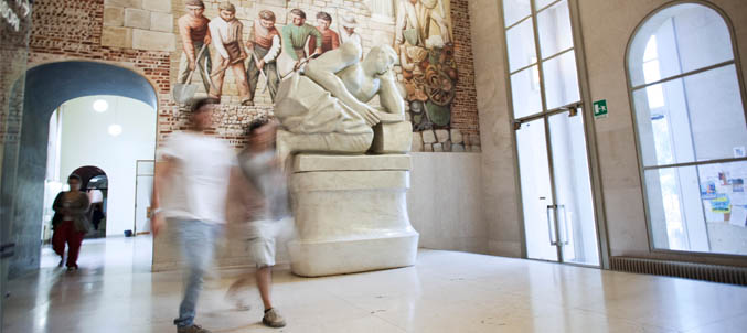 atrio di palazzo liviano