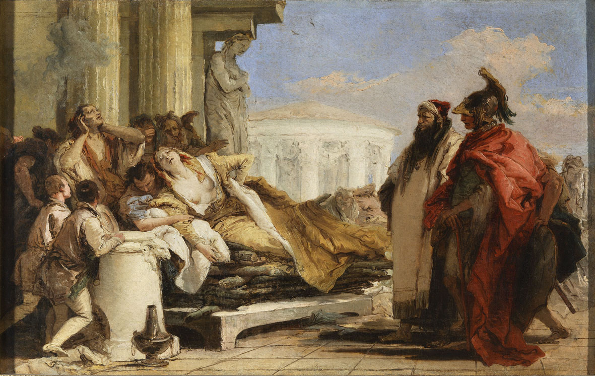 Giambattista Tiepolo, Morte di Didone 