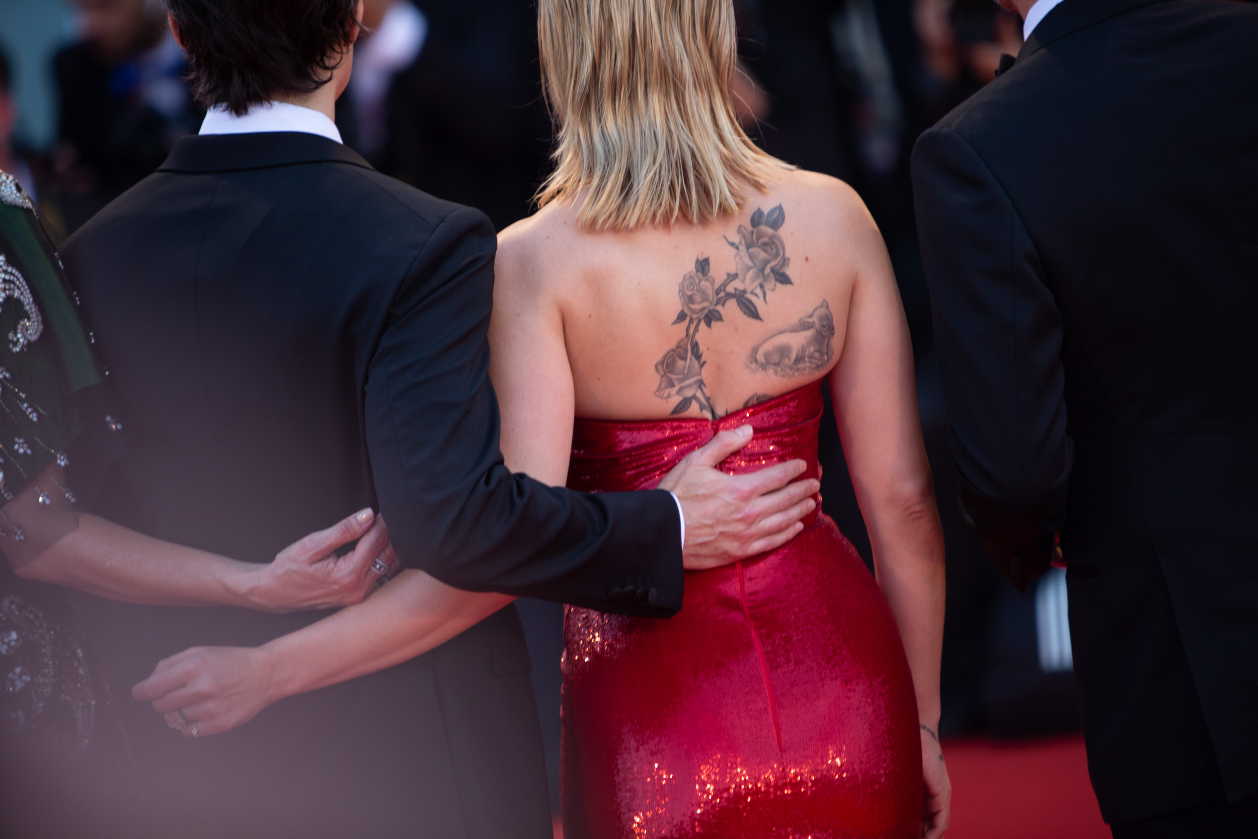 Scarlett Johansonn tatuaggio