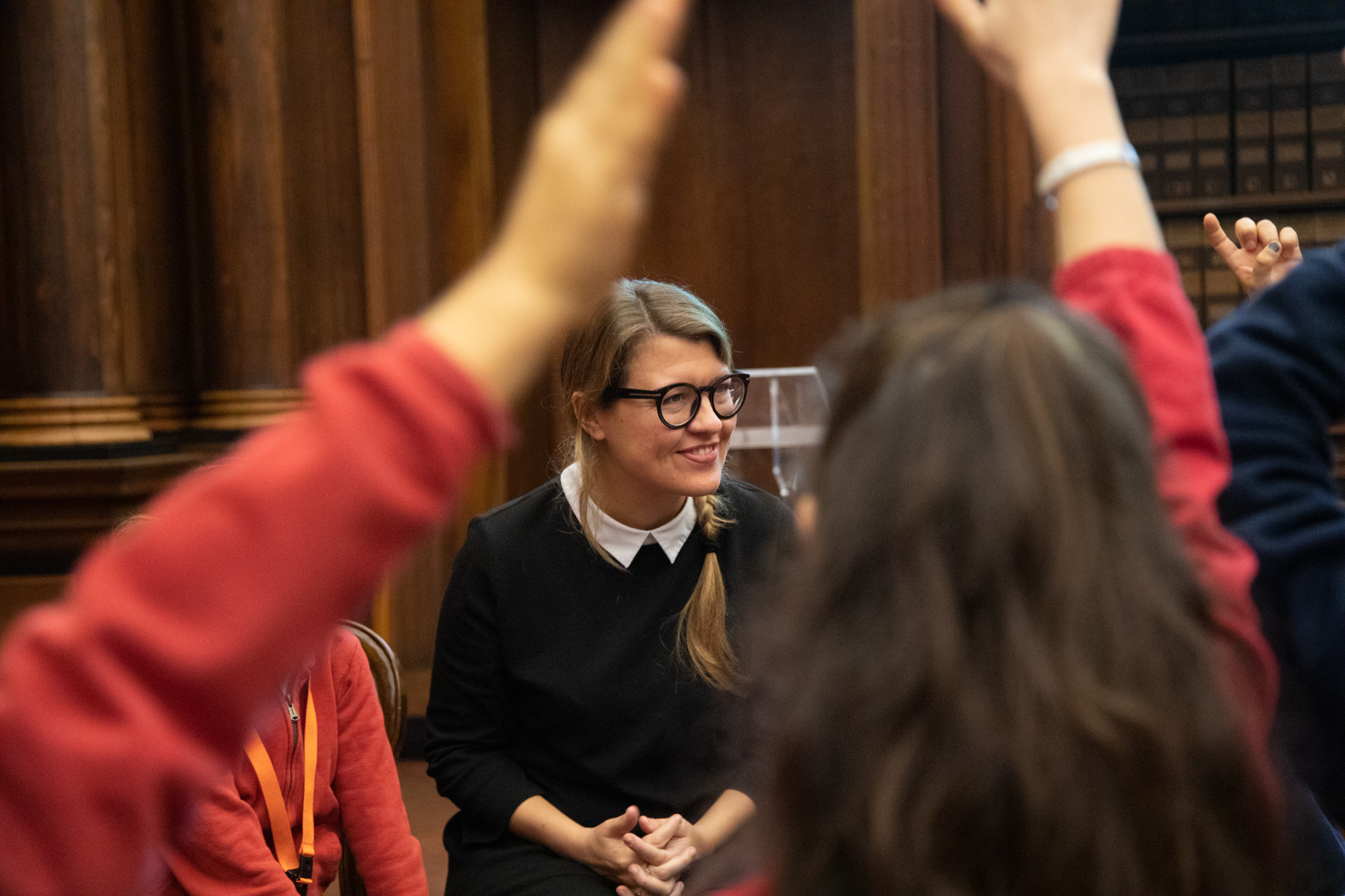 "Reporter per un giorno", Kids university 2019 - Archivio antico, Palazzo Bo, Università degli studi di Padova (foto: Andrea Signori)