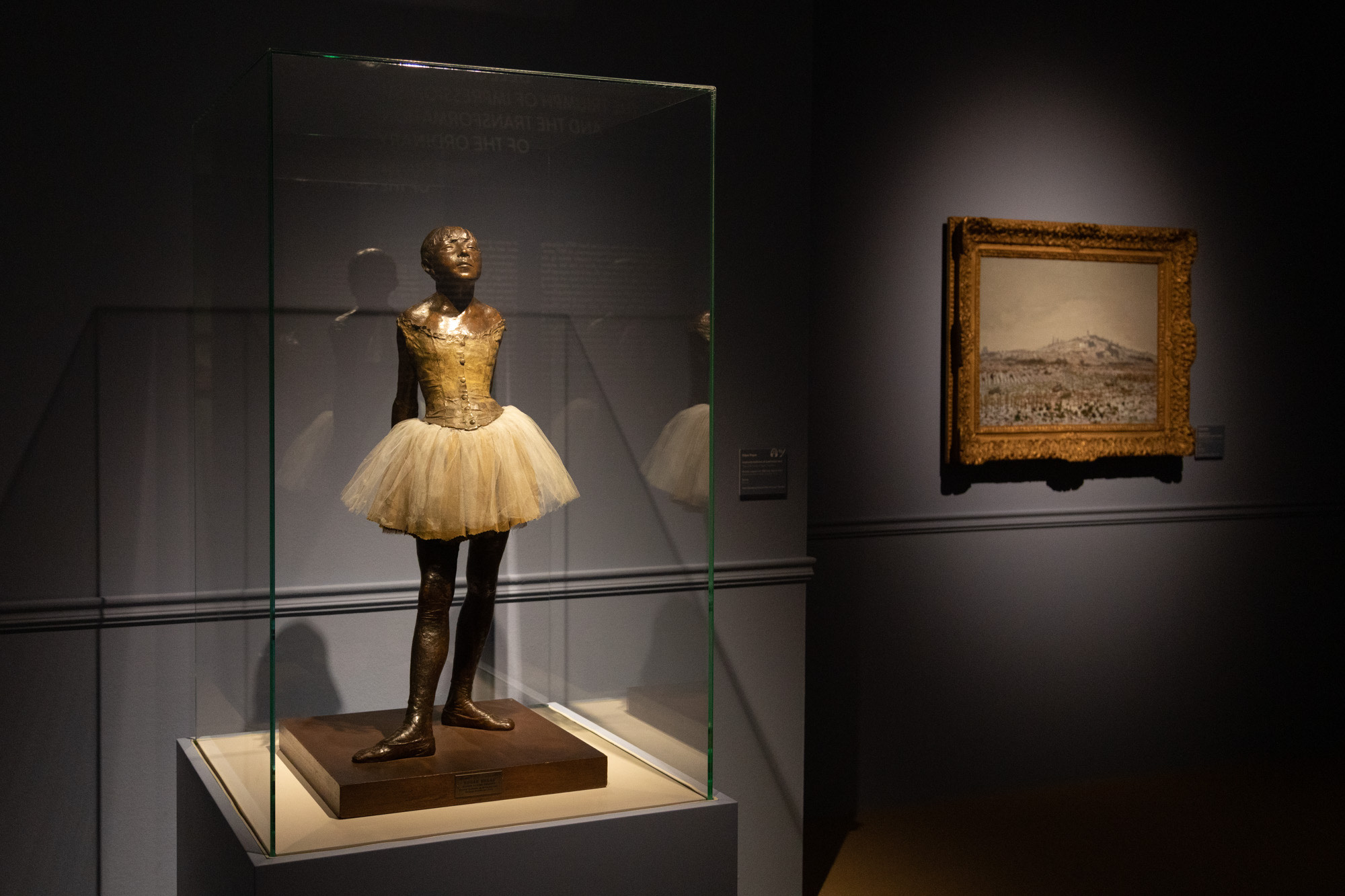"Piccola ballerina, di quattordici anni" di Edgar Degas, foto Andrea Signori