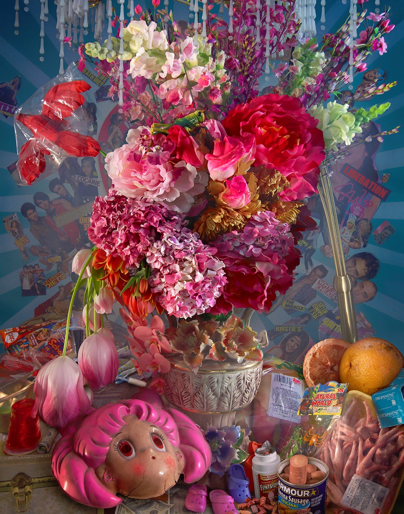 David LaChapelle, Earth Laughs in Flowers (Risk), 2008-2011, C-Print, courtesy Studio David LaChapelle 