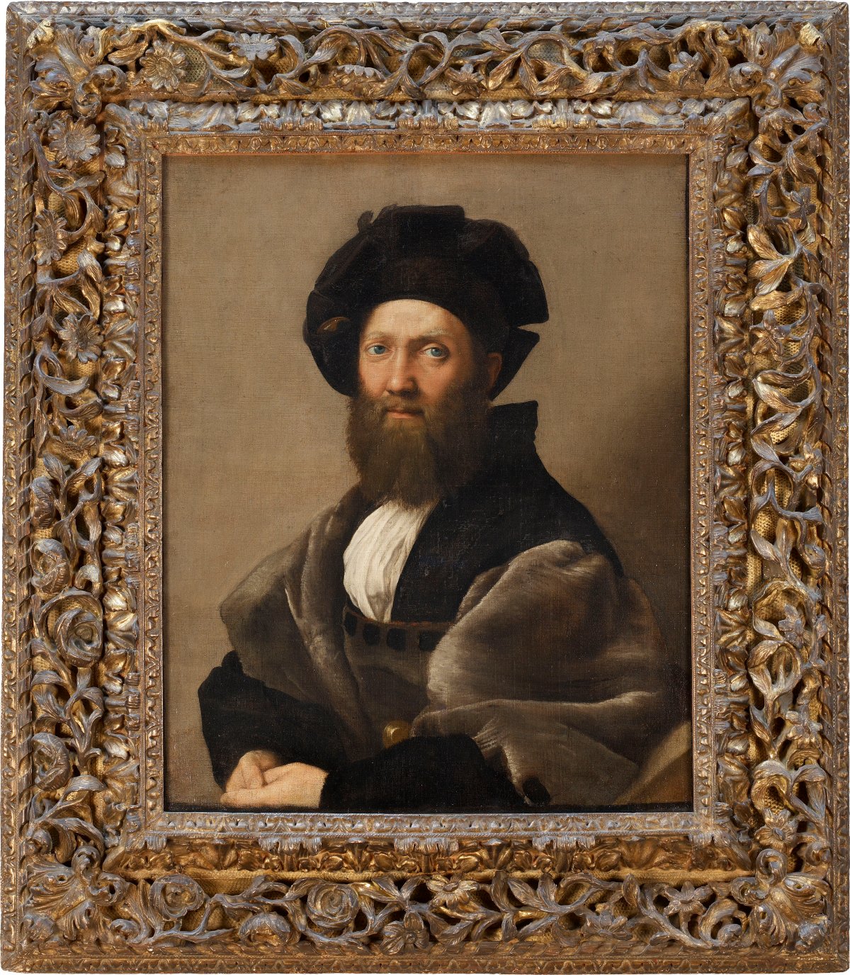 Ritratto di Baldassare Castiglione, 1513, olio su tela, Parigi, Museo del Louvre