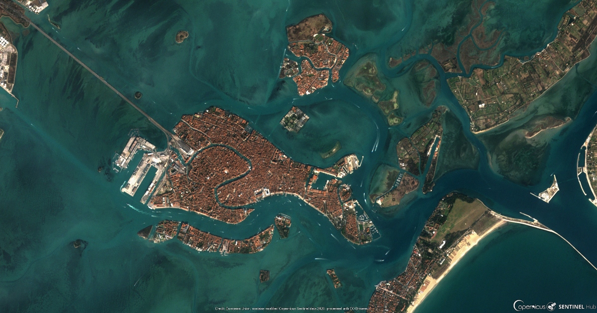 Venezia dal satellite
