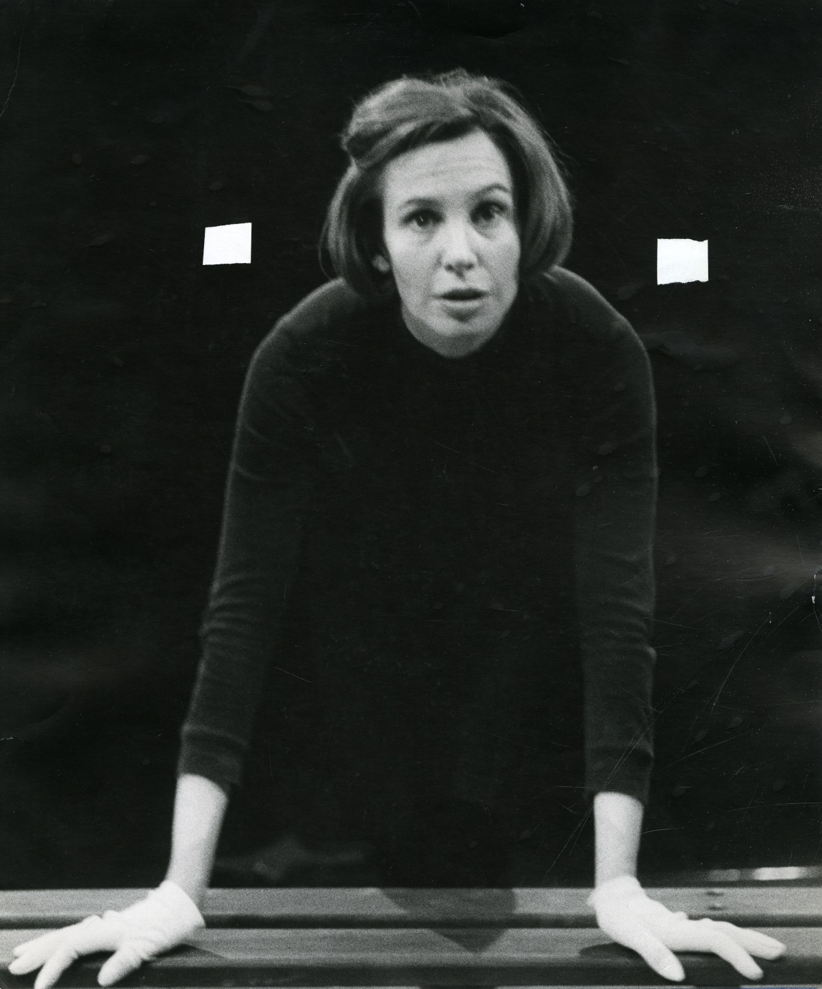 Marise Flach 30. Festival Internazionale del Teatro di Prosa Te lo dico mimando n. 2 1971  Foto: Mario Mulas, Reporter