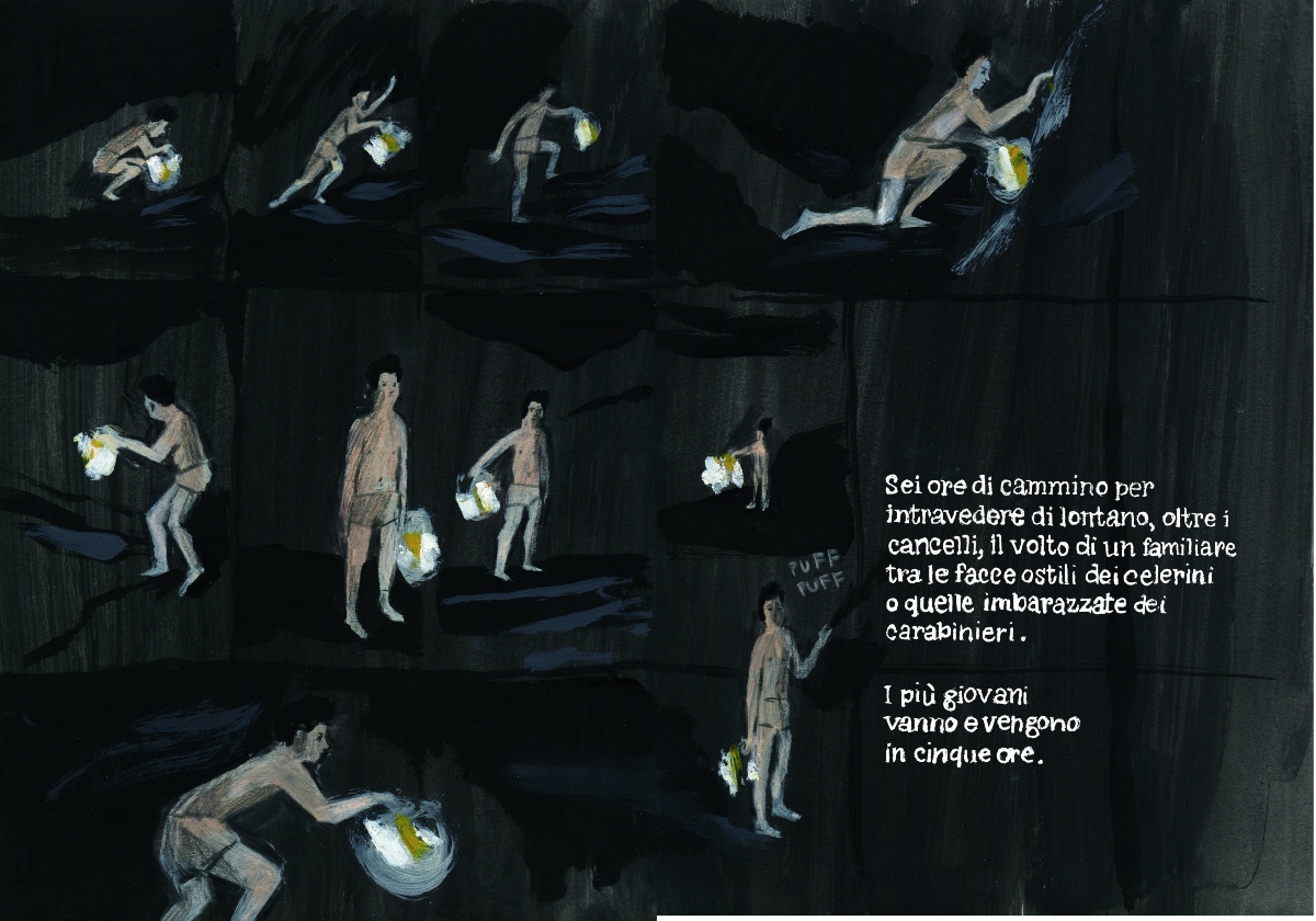 "I sepolti vivi" di Gianni Rodari (Edizioni EL), illustrazione di Silvia Rocchi