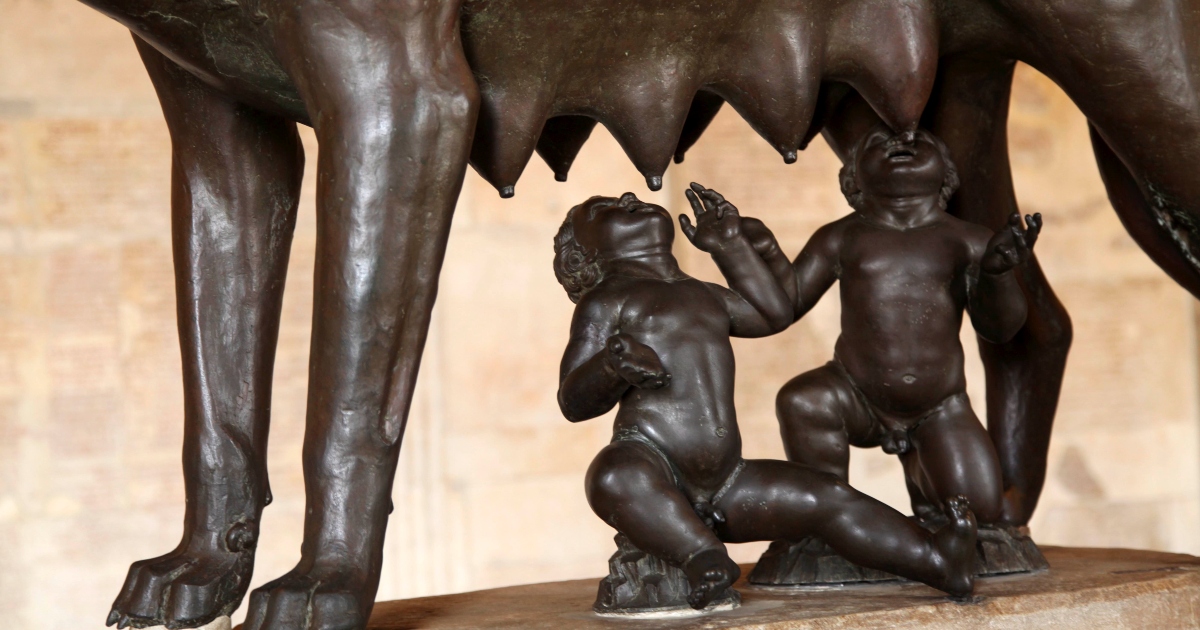 La scultura della Lupa ai Musei Capitolini di Roma (Dorothea Schmid/laif)
