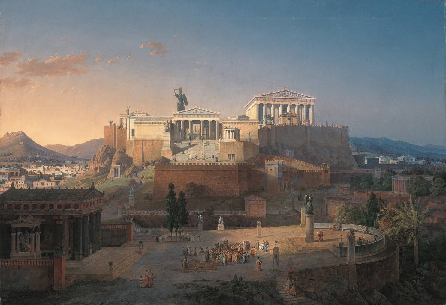 Acropoli di Atene. Pinacoteca di Monaco