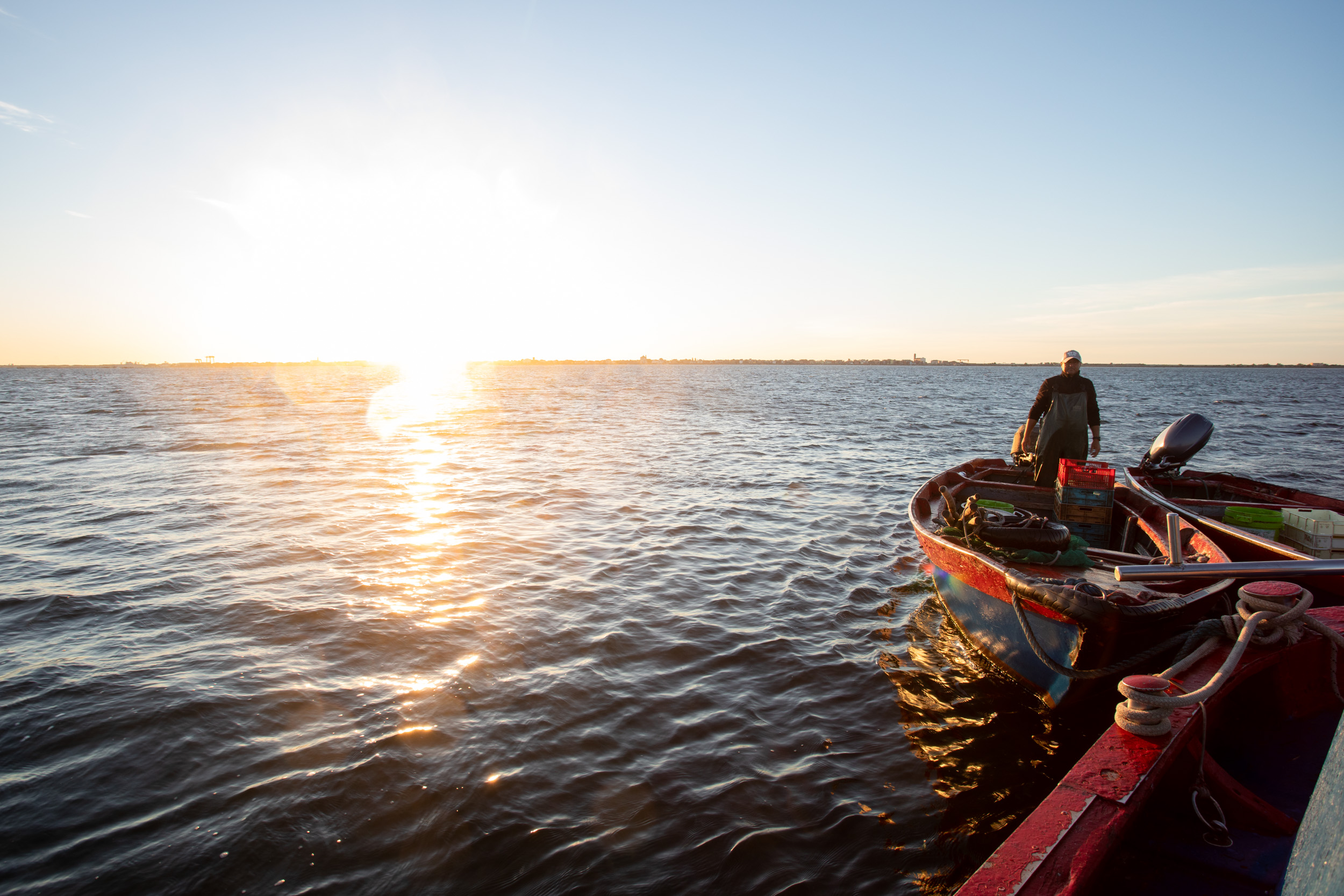 I pescatori di Chioggia. Fotografie di Massimo Pistore