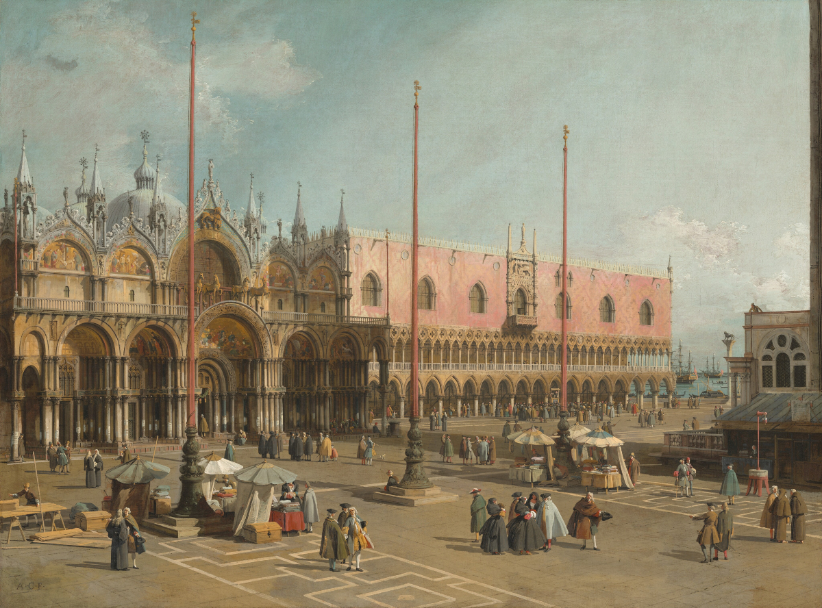 Canaletto (1697-1768) - The Square of Saint Mark's, Venice, 1742/1744, National Gallery of Art di Washington, gift of Mrs. Barbara Hutton 