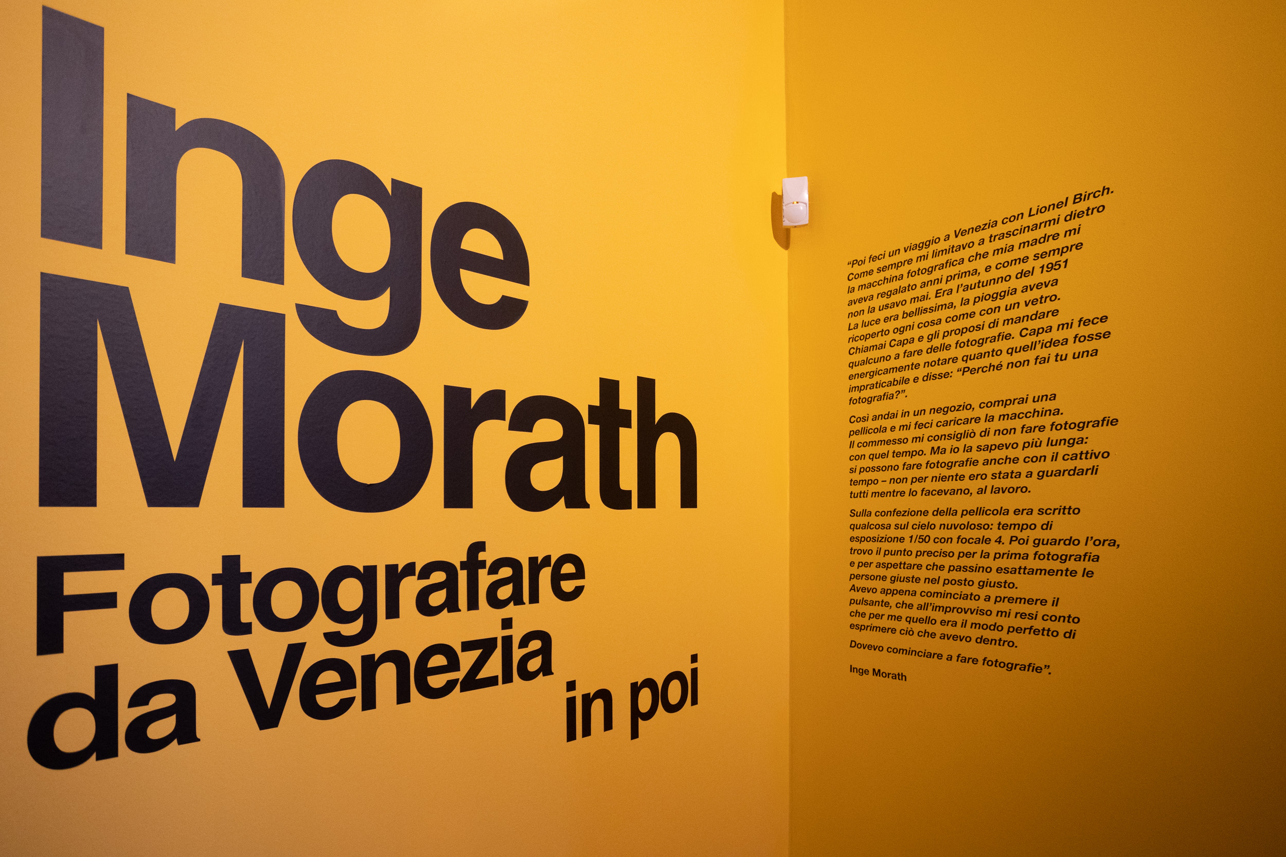 Inge Morath. Fotografare da Venezia in poi (18 gennaio - 4 giugno) a Palazzo Grimani, Venezia