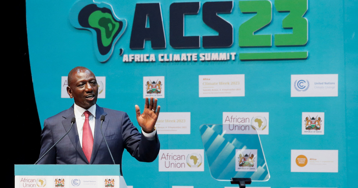 William Ruto African Climate Summit