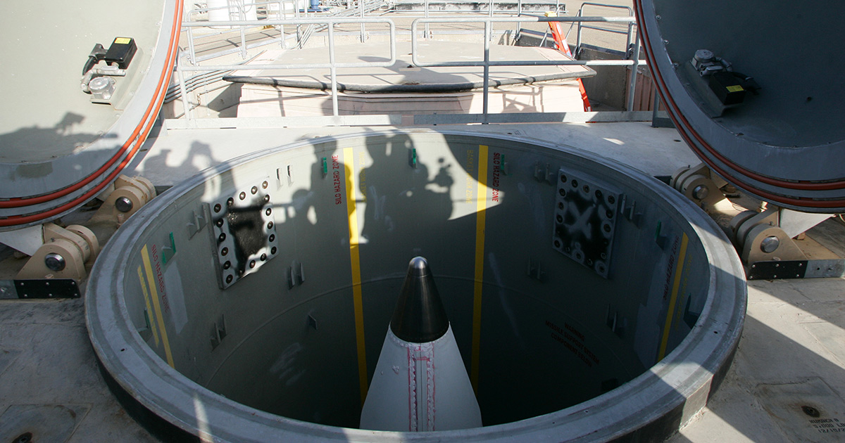 Un silos missilistico a lungo raggio in California, Stati Uniti. Foto: Reuters