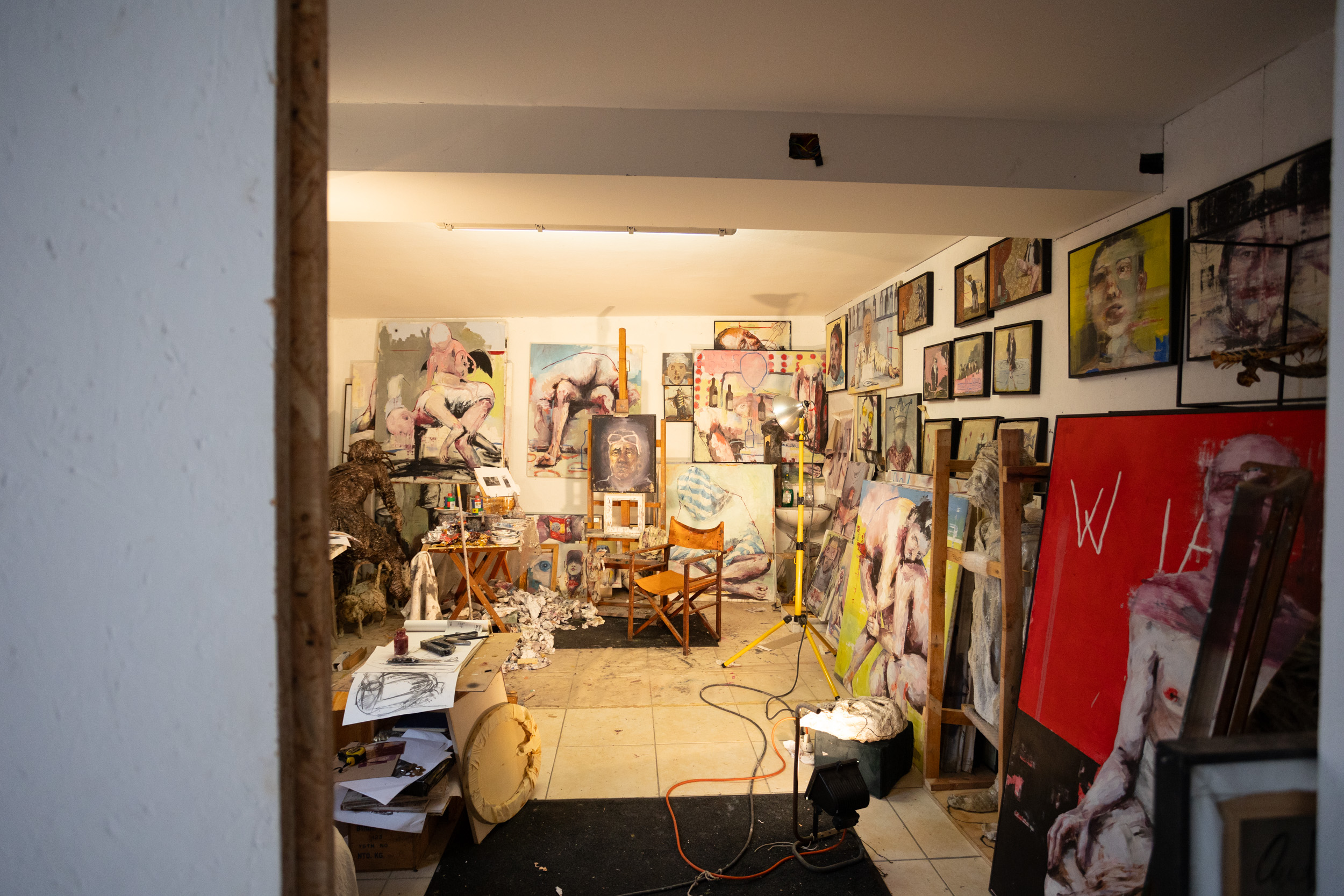 Il secondo atelier di Andrea Tagliapietra. Foto: Massimo Pistore