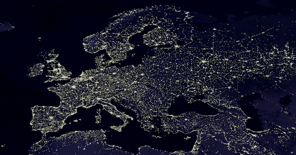 Europa luci energia