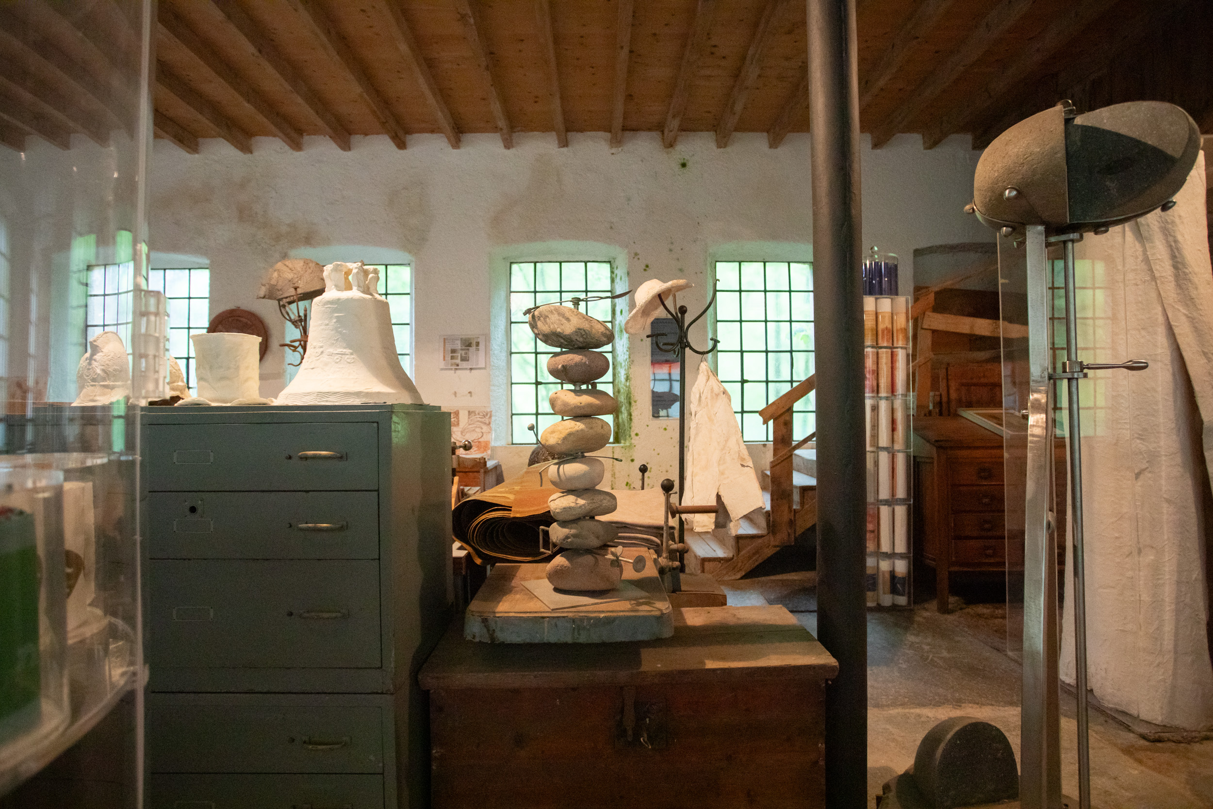 Atelier di Pino Guzzonato. Foto: Massimo Pistore