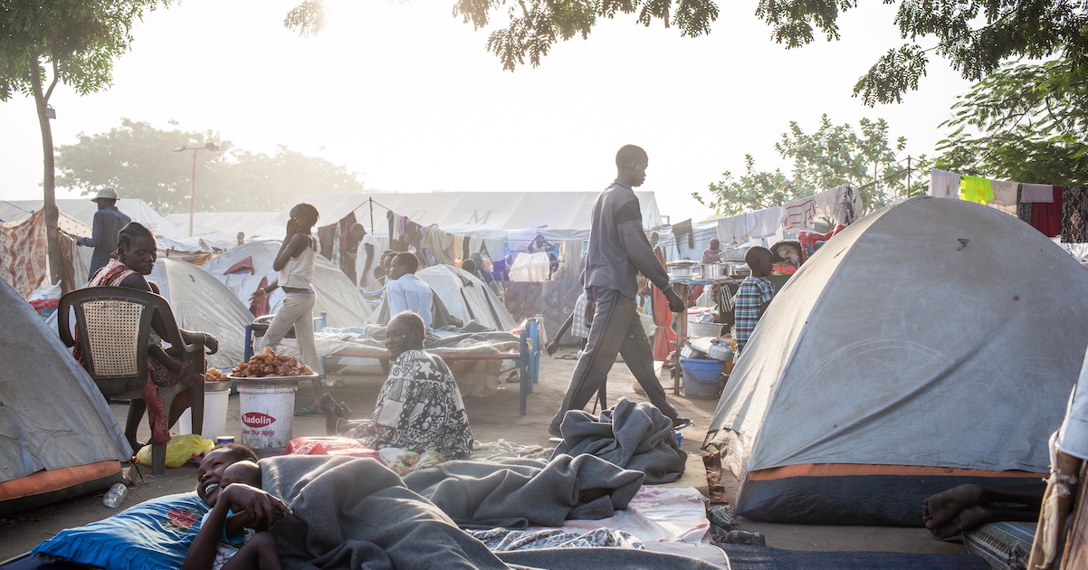 South Sudan, refugees. Photo by Andrei Pungovschi, Contrasto