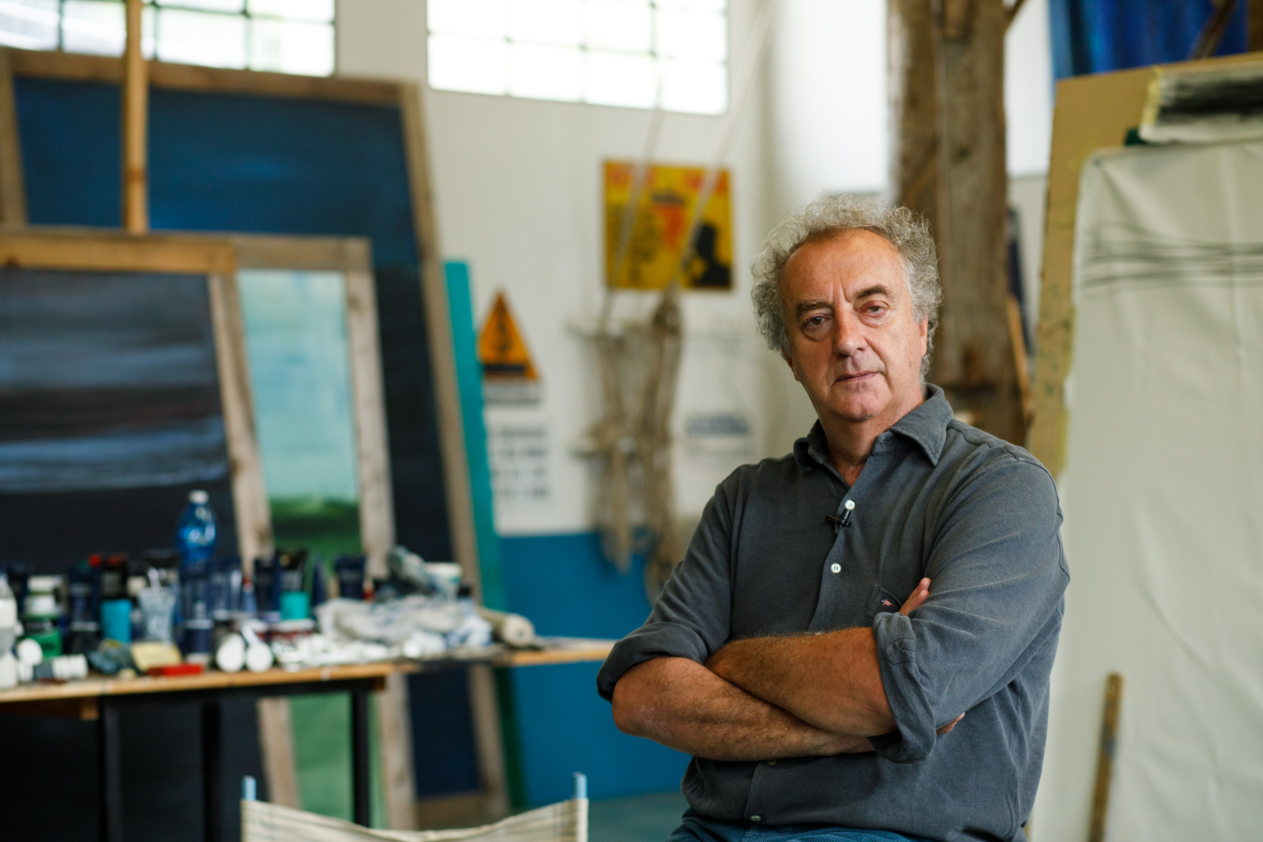 L'atelier di Antonio Panzuto. Foto: Massimo Pistore