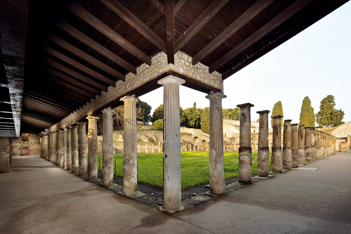 Quadriportico dei teatri, Pompei - per gentile concessione del MIC - Parco Archeologico di Pompei
