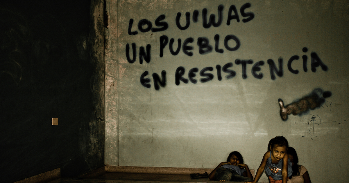 Gli U'was, un popolo che resiste. Foto dell'associazione Yaku, Colombia Gli U'was, un popolo che resiste. Foto dell'associazione Yaku, Colombia
