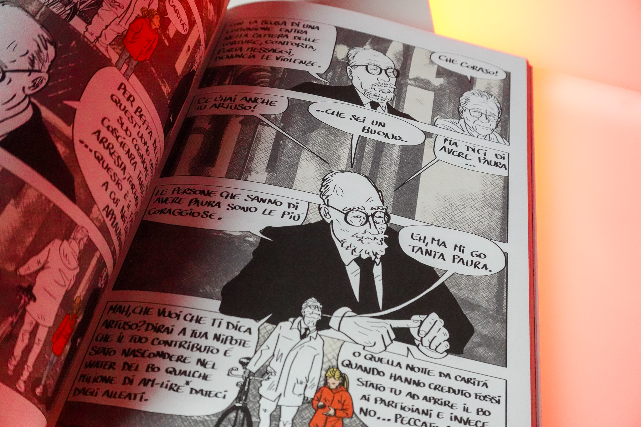 Il bisnonno fischiettava foto fumetto