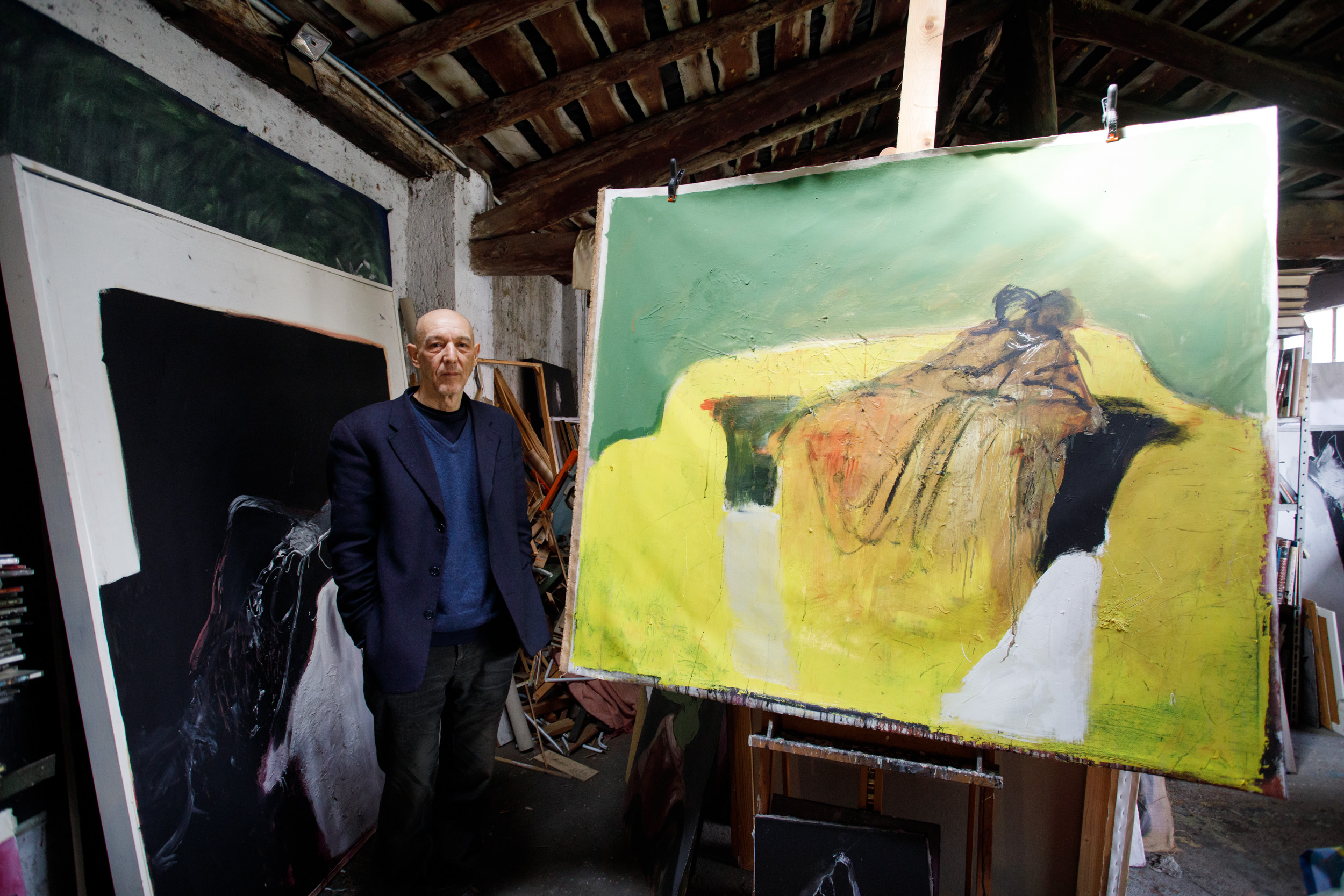 L'atelier a Brescia di Angelo Bordiga. Foto di Massimo Pistore