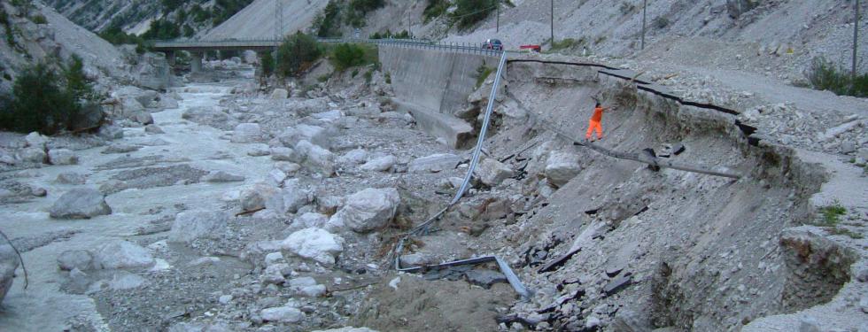 erosione spondale in friuli