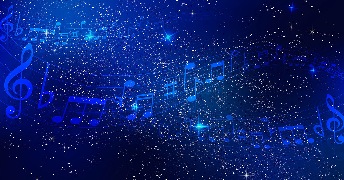 cielo con musica