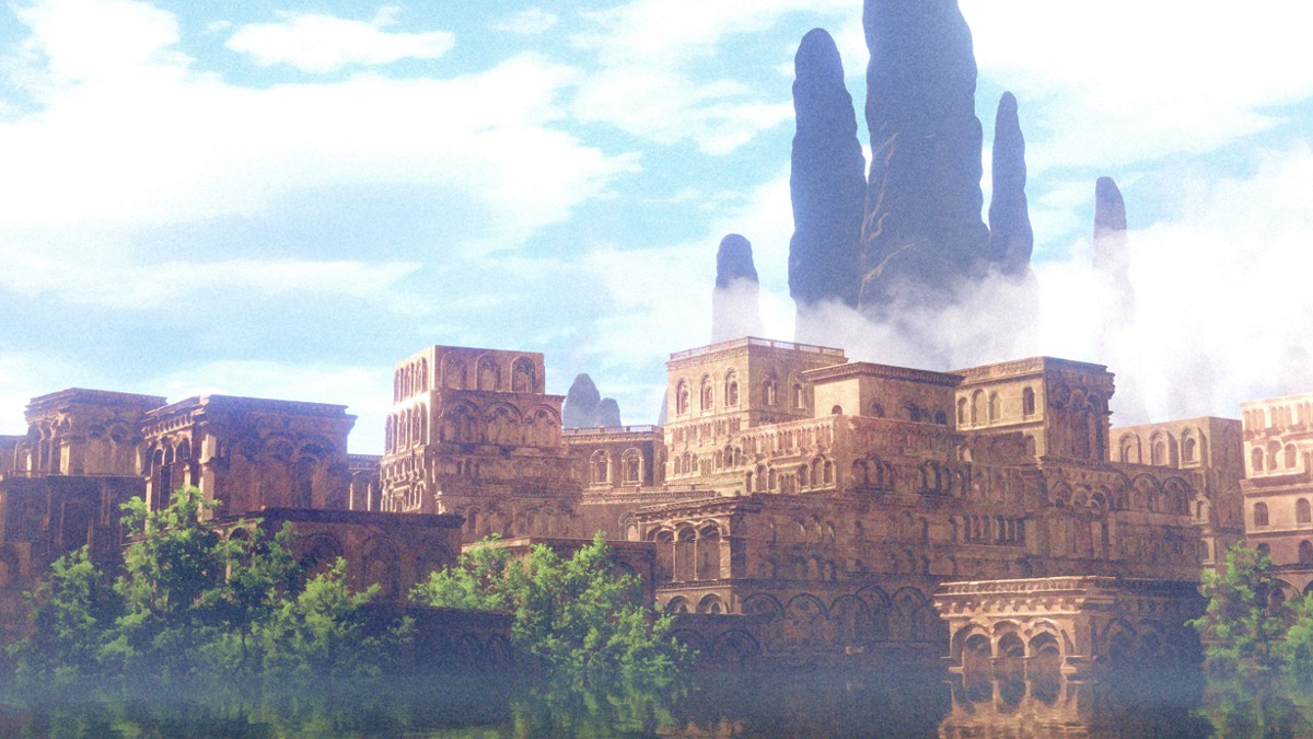 scorcio archiettonico sull'acqua