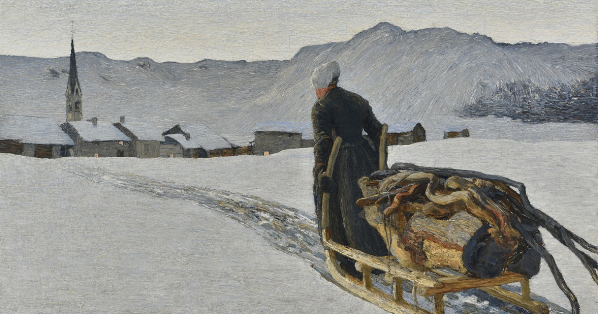 Segantini, Ritorno dal bosco