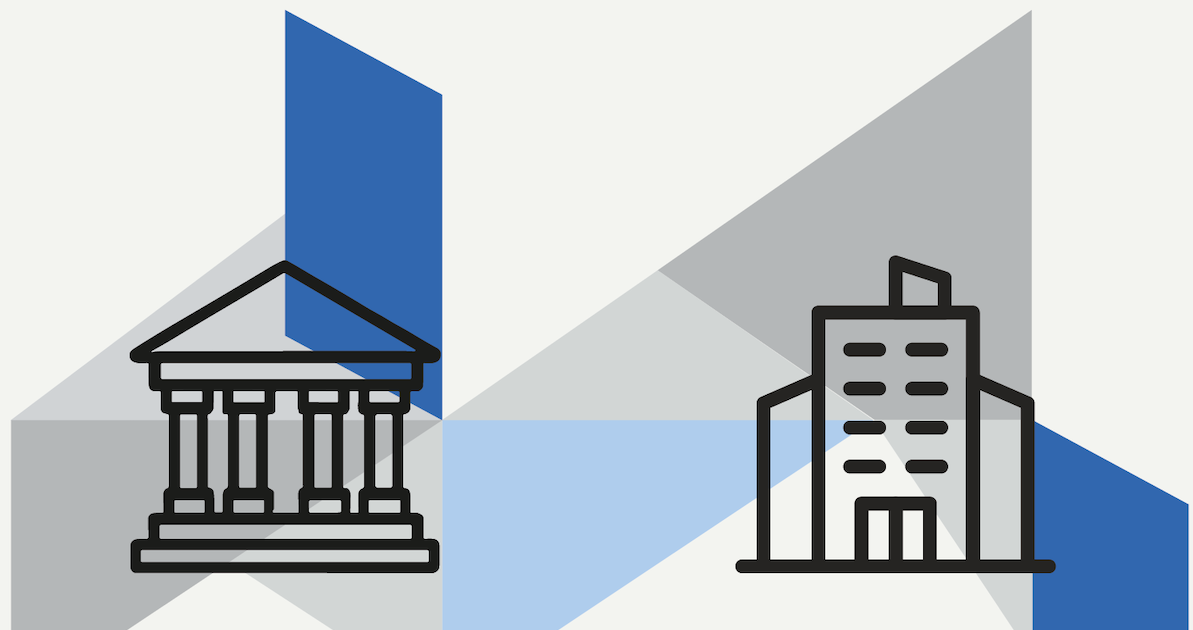 disegno istituzione pubblica e privata