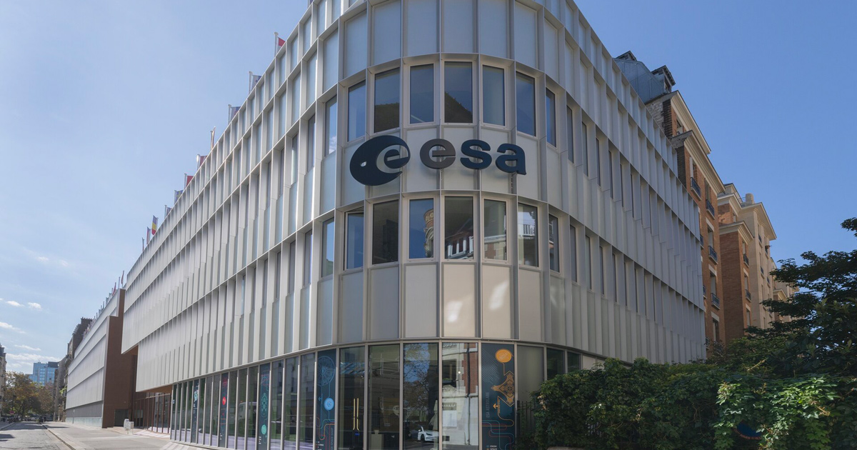 La sede dell'ESA a Parigi. Foto: ESA