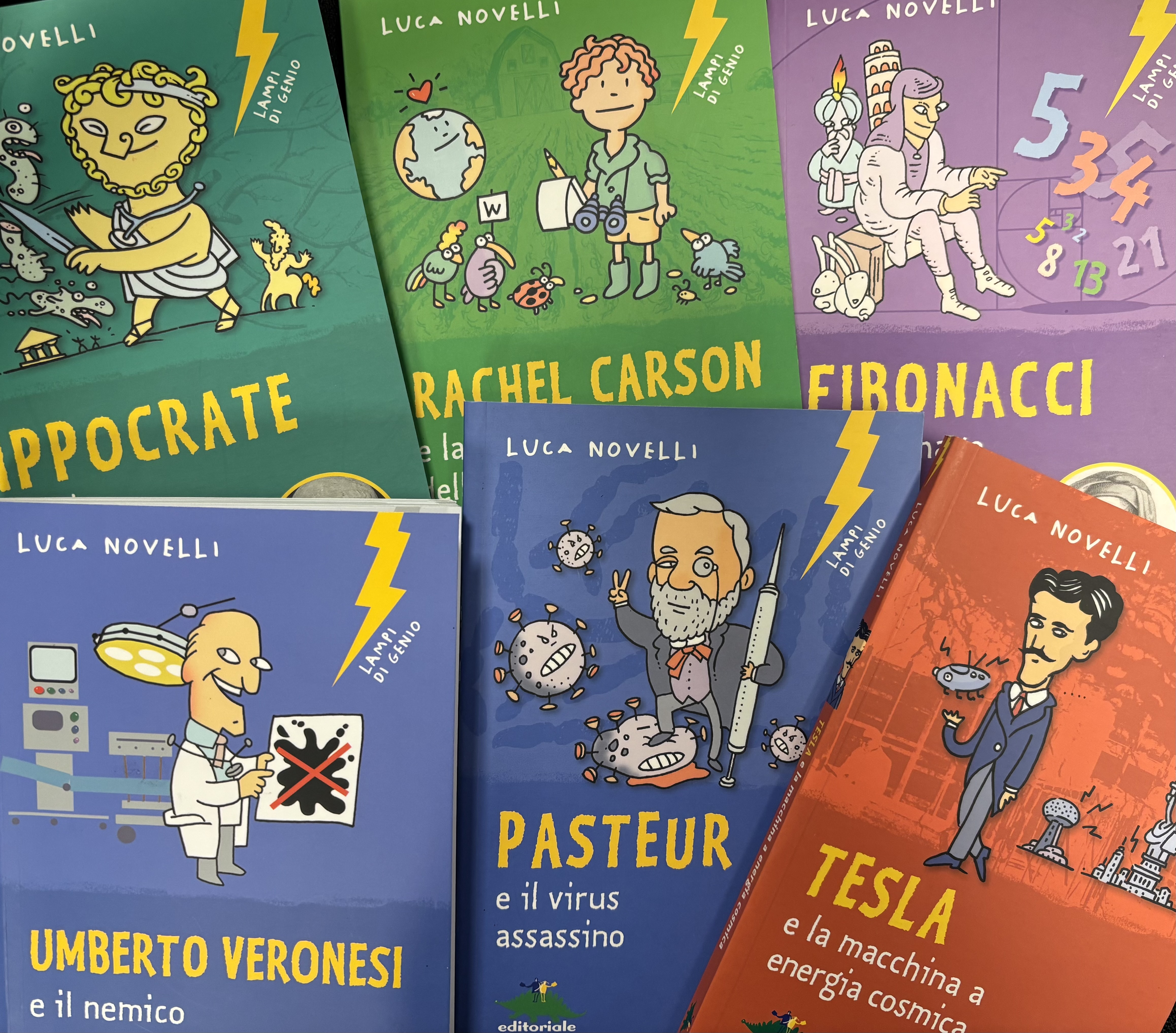 Lampi di genio di Luca Novelli (Editoriale Scienza)