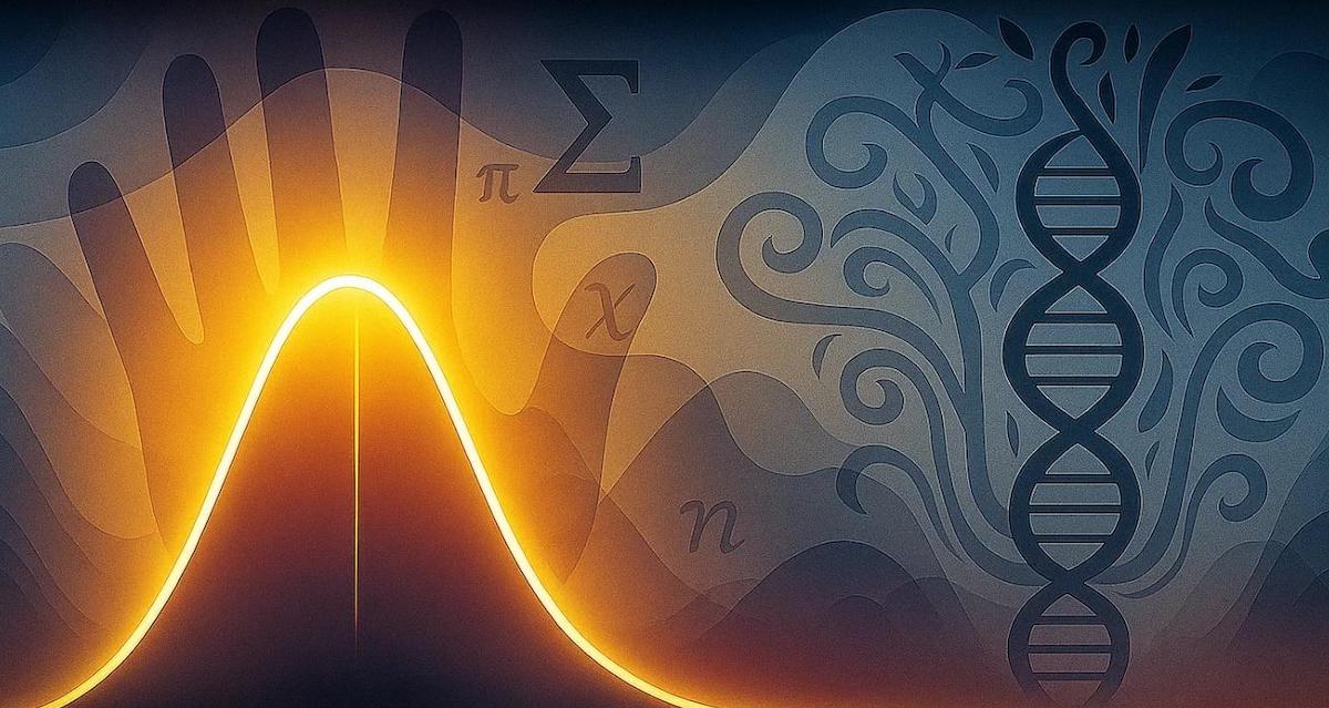 disegno mano su curva luminosa 