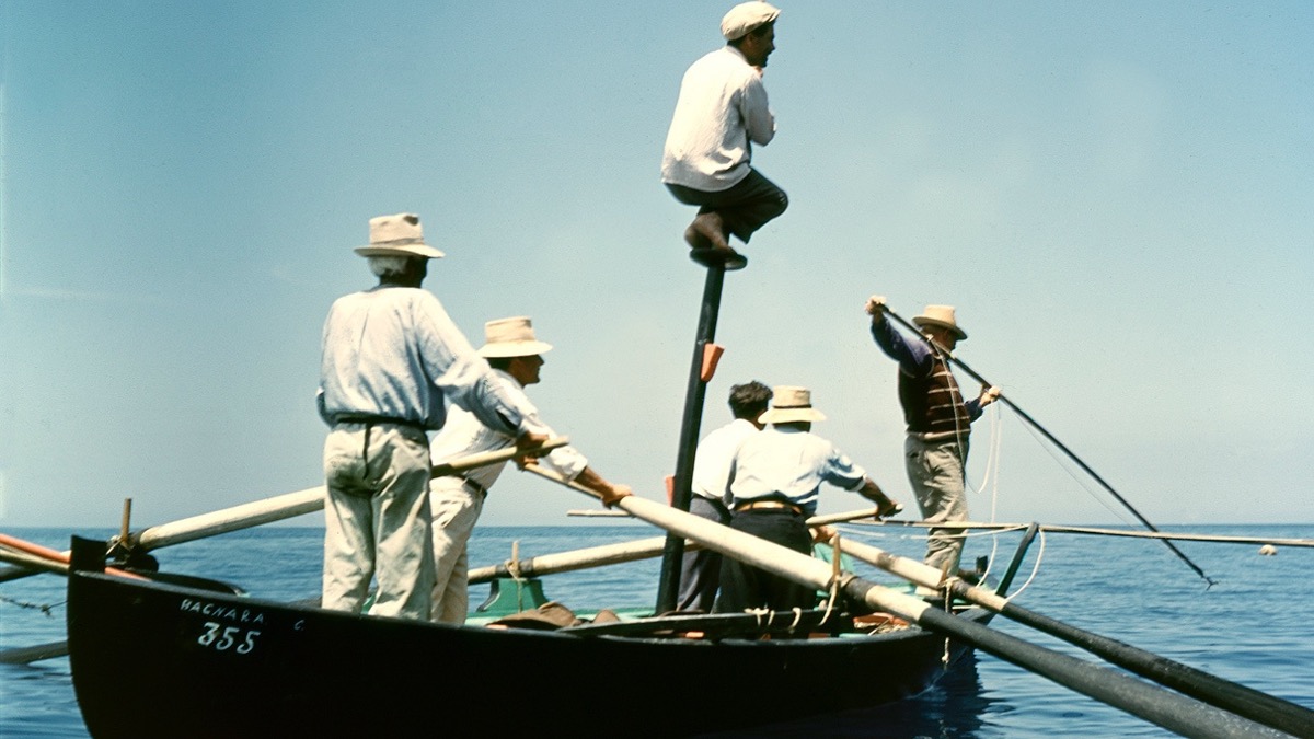 foto marinai in barca
