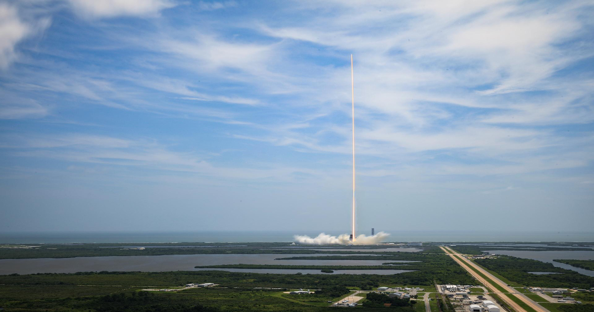 Un decollo di Falon 9. Foto: SpaceX