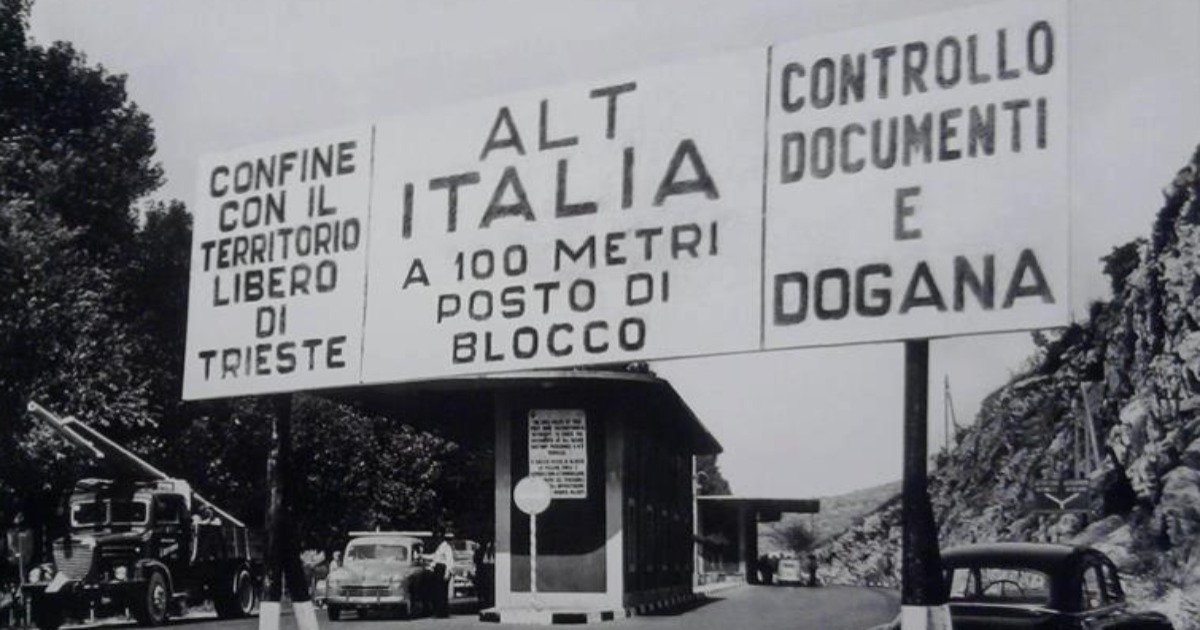 Confine tra Italia e territorio libero di Trieste, 1945-1954