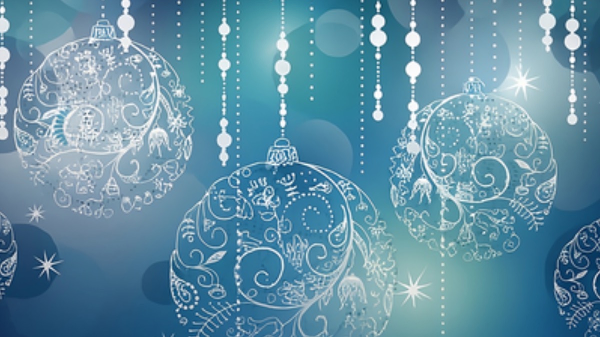 disegno di palle di natale