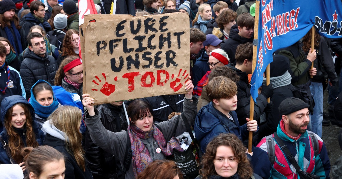 Proteste in Germania contro la leva