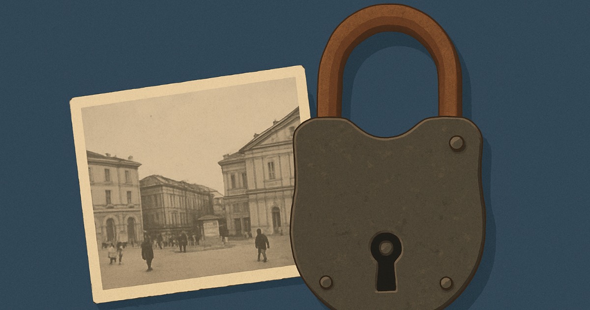 Foto e lucchetto