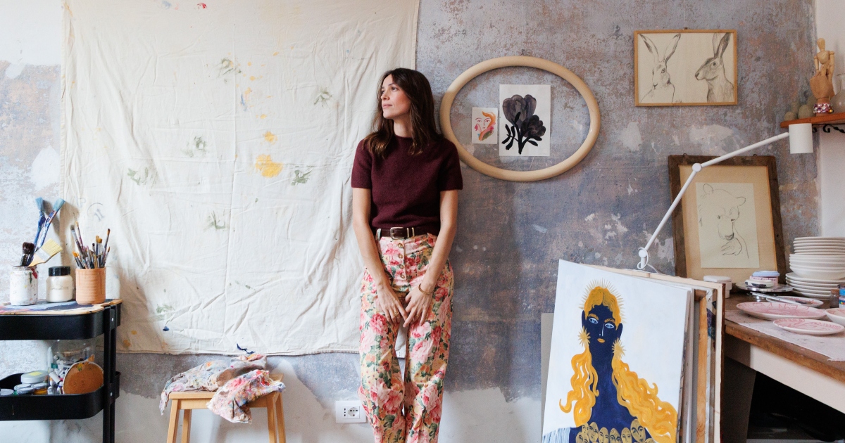 Giulia Sollai - La casetta dell'artista. Foto: Massimo Pistore