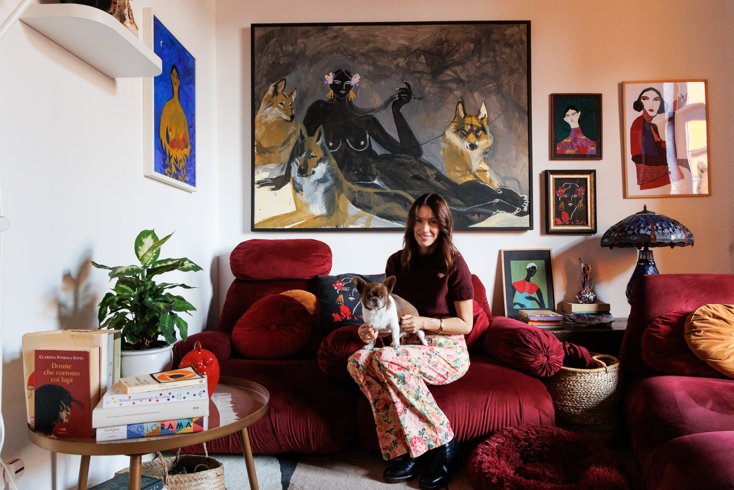 La casa-studio di Giulia Sollai, a Bologna. Foto: Massimo Pistore